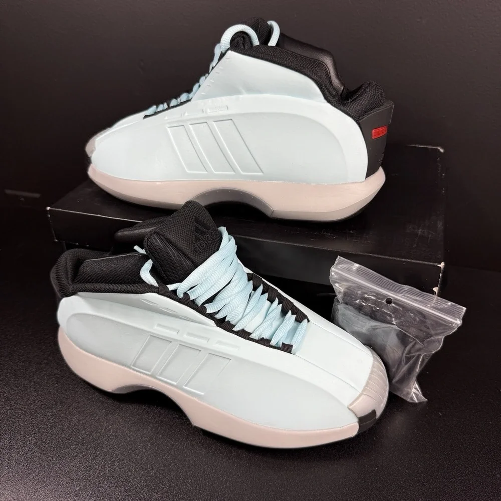 Adidas Crazy 1 Ice Blue Kobe IG5896 Basketball‎ Shoes Sneakers Men's Size 8 New